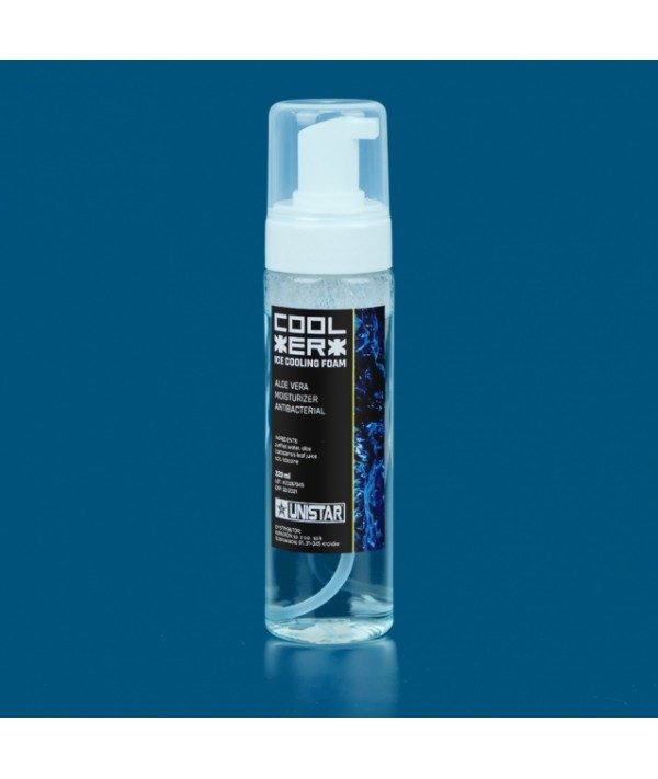 cool er ice cooling foam soap 220ml anesthesia prodaktattoosupply