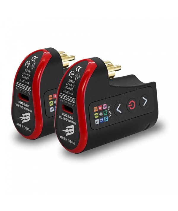 fk irons lightningbolt battery pack wireless battery rca double pack