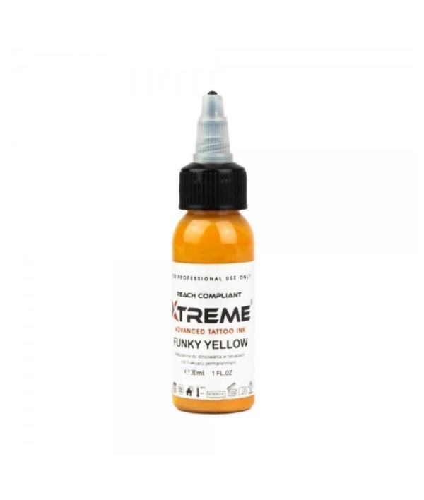 Xtreme Ink Funky Yellow 30ml Reach 2023 prodak