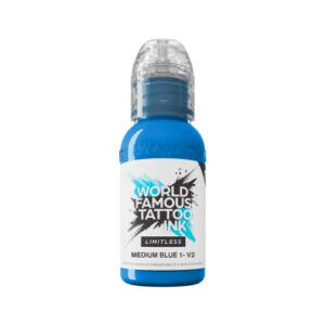 World Famous Limitless Tattoo Ink Medium Blue 1 v2 30ml prodak