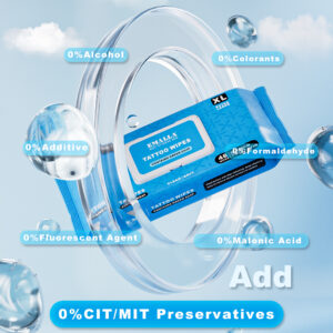 EMALLA Čistiace obrúsky s obsahom zeleného mydla prodaktattoosupply3