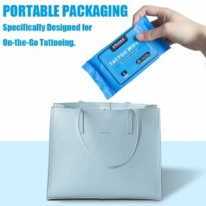 EMALLA Cleansing Green Soap Wipes Large 20pcs prodaktattoosupply3