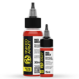 THE INKED ARMY - Tattoo Color - Red Brick
