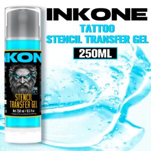 INKONE Stencil Transfer Gel Blue 250ml